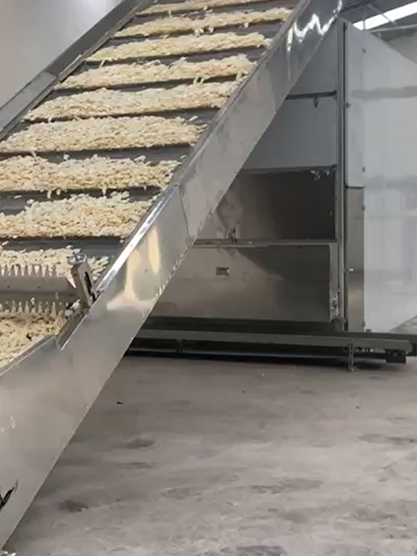 網帶式山藥烘干機